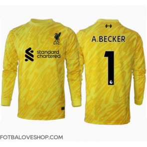 Liverpool Alisson Becker #1 Brankářské Alternativní Dres 2024-25 Dlouhý Rukáv
