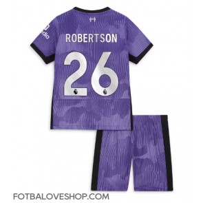 Liverpool Andrew Robertson #26 Dětské Alternativní Dres 2023-24 Krátký Rukáv (+ trenýrky)