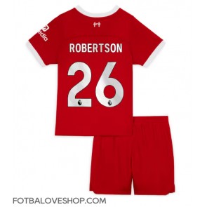 Liverpool Andrew Robertson #26 Dětské Domácí Dres 2023-24 Krátký Rukáv (+ trenýrky)