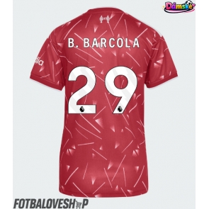 Liverpool Bradley Barcola #29 Dámské Domácí Dres 2026-27 Krátký Rukáv