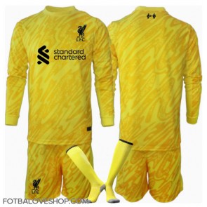 Liverpool Brankářské Dětské Alternativní Dres 2024-25 Dlouhý Rukáv (+ trenýrky)