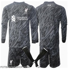Liverpool Brankářské Dětské Domácí Dres 2024-25 Dlouhý Rukáv (+ trenýrky)