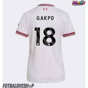 Liverpool Cody Gakpo #18 Dámské Venkovní Dres 2026-27 Krátký Rukáv