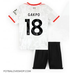 Liverpool Cody Gakpo #18 Dětské Alternativní Dres 2024-25 Krátký Rukáv (+ trenýrky)