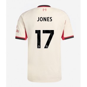 Liverpool Curtis Jones #17 Venkovní Dres 2025-26 Krátký Rukáv