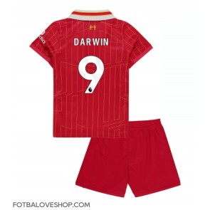 Liverpool Darwin Nunez #9 Dětské Domácí Dres 2024-25 Krátký Rukáv (+ trenýrky)