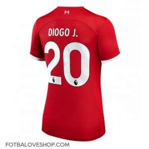 Liverpool Diogo Jota #20 Dámské Domácí Dres 2023-24 Krátký Rukáv