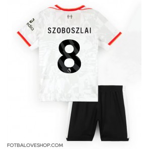 Liverpool Dominik Szoboszlai #8 Dětské Alternativní Dres 2024-25 Krátký Rukáv (+ trenýrky)