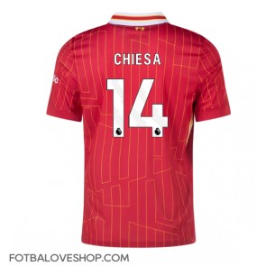 Liverpool Federico Chiesa #14 Domácí Dres 2024-25 Krátký Rukáv