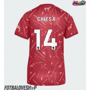 Liverpool Federico Chiesa #14 Dámské Domácí Dres 2026-27 Krátký Rukáv