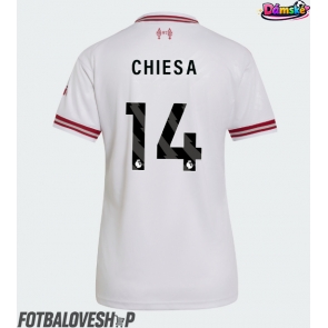 Liverpool Federico Chiesa #14 Dámské Venkovní Dres 2026-27 Krátký Rukáv