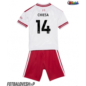 Liverpool Federico Chiesa #14 Dětské Venkovní Dres 2026-27 Krátký Rukáv (+ trenýrky)