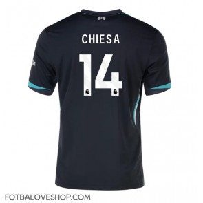 Liverpool Federico Chiesa #14 Venkovní Dres 2024-25 Krátký Rukáv
