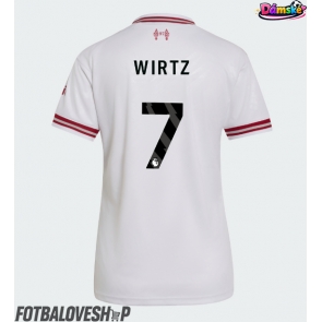 Liverpool Florian Wirtz #7 Dámské Venkovní Dres 2026-27 Krátký Rukáv