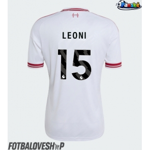 Liverpool Giovanni Leoni #15 Venkovní Dres 2026-27 Krátký Rukáv