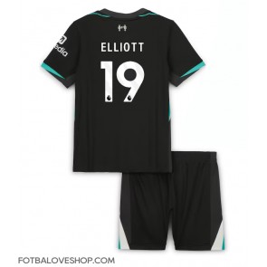Liverpool Harvey Elliott #19 Dětské Venkovní Dres 2024-25 Krátký Rukáv (+ trenýrky)