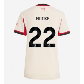Liverpool Hugo Ekitike #22 Dámské Venkovní Dres 2025-26 Krátký Rukáv