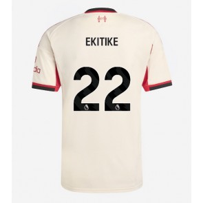 Liverpool Hugo Ekitike #22 Venkovní Dres 2025-26 Krátký Rukáv