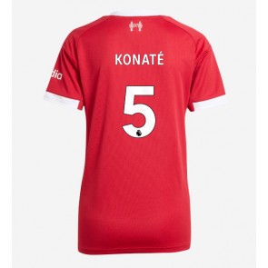 Liverpool Ibrahima Konate #5 Dámské Domácí Dres 2025-26 Krátký Rukáv