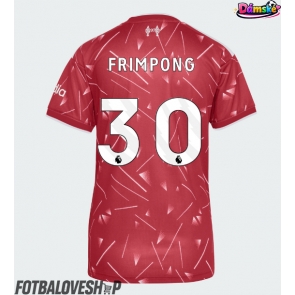 Liverpool Jeremie Frimpong #30 Dámské Domácí Dres 2026-27 Krátký Rukáv