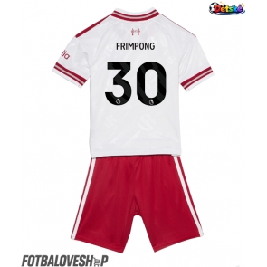 Liverpool Jeremie Frimpong #30 Dětské Venkovní Dres 2026-27 Krátký Rukáv (+ trenýrky)