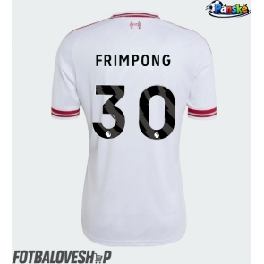 Liverpool Jeremie Frimpong #30 Venkovní Dres 2026-27 Krátký Rukáv