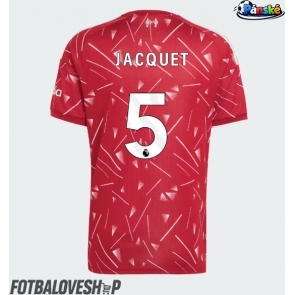 Liverpool Jeremy Jacquet #5 Domácí Dres 2026-27 Krátký Rukáv