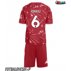 Liverpool Milos Kerkez #6 Dětské Domácí Dres 2026-27 Krátký Rukáv (+ trenýrky)