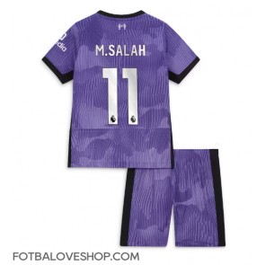 Liverpool Mohamed Salah #11 Dětské Alternativní Dres 2023-24 Krátký Rukáv (+ trenýrky)