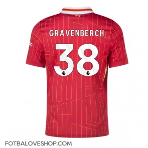 Liverpool Ryan Gravenberch #38 Domácí Dres 2024-25 Krátký Rukáv