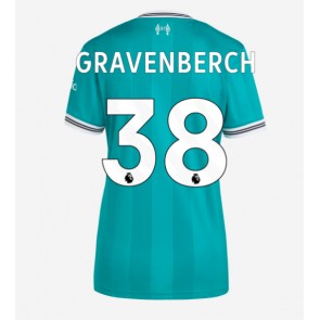 Liverpool Ryan Gravenberch #38 Dámské Alternativní Dres 2025-26 Krátký Rukáv