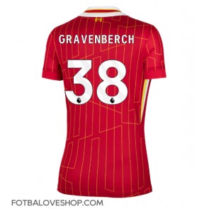Liverpool Ryan Gravenberch #38 Dámské Domácí Dres 2024-25 Krátký Rukáv
