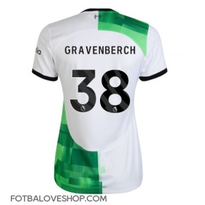 Liverpool Ryan Gravenberch #38 Dámské Venkovní Dres 2023-24 Krátký Rukáv