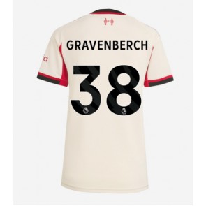 Liverpool Ryan Gravenberch #38 Dámské Venkovní Dres 2025-26 Krátký Rukáv