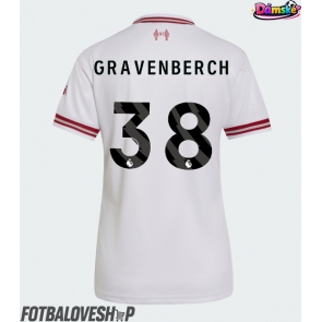 Liverpool Ryan Gravenberch #38 Dámské Venkovní Dres 2026-27 Krátký Rukáv