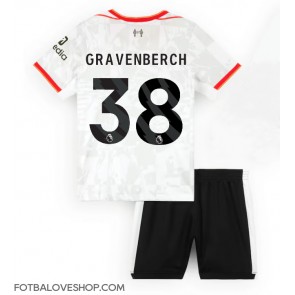 Liverpool Ryan Gravenberch #38 Dětské Alternativní Dres 2024-25 Krátký Rukáv (+ trenýrky)