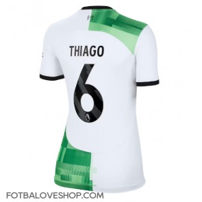 Liverpool Thiago Alcantara #6 Dámské Venkovní Dres 2023-24 Krátký Rukáv