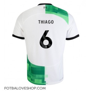 Liverpool Thiago Alcantara #6 Venkovní Dres 2023-24 Krátký Rukáv