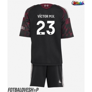 Liverpool Victor Munoz #23 Dětské Alternativní Dres 2026-27 Krátký Rukáv (+ trenýrky)
