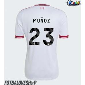 Liverpool Victor Munoz #23 Venkovní Dres 2026-27 Krátký Rukáv