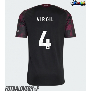 Liverpool Virgil van Dijk #4 Alternativní Dres 2026-27 Krátký Rukáv