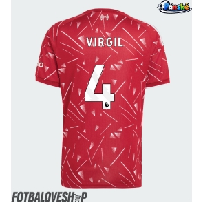 Liverpool Virgil van Dijk #4 Domácí Dres 2026-27 Krátký Rukáv