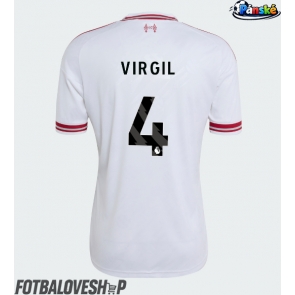 Liverpool Virgil van Dijk #4 Venkovní Dres 2026-27 Krátký Rukáv