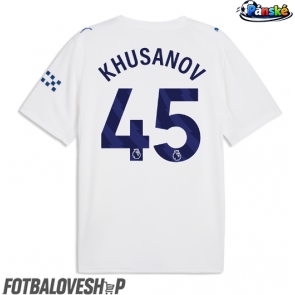 Manchester City Abdukodir Khusanov #45 Alternativní Dres 2026-27 Krátký Rukáv