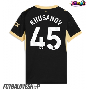 Manchester City Abdukodir Khusanov #45 Dámské Venkovní Dres 2026-27 Krátký Rukáv