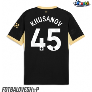 Manchester City Abdukodir Khusanov #45 Venkovní Dres 2026-27 Krátký Rukáv