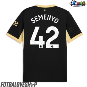 Manchester City Antoine Semenyo #42 Venkovní Dres 2026-27 Krátký Rukáv