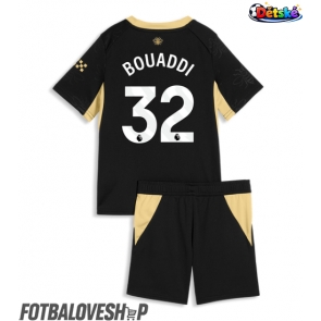 Manchester City Ayyoub Bouaddi #32 Dětské Venkovní Dres 2026-27 Krátký Rukáv (+ trenýrky)