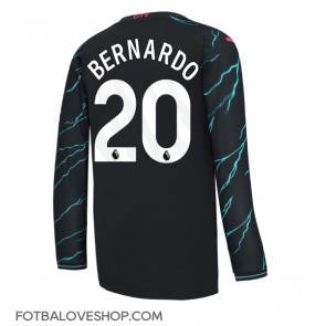 Manchester City Bernardo Silva #20 Alternativní Dres 2023-24 Dlouhý Rukáv