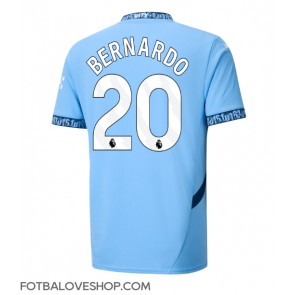 Manchester City Bernardo Silva #20 Domácí Dres 2024-25 Krátký Rukáv
